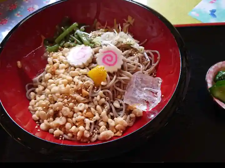 鷲子山上神社の食事