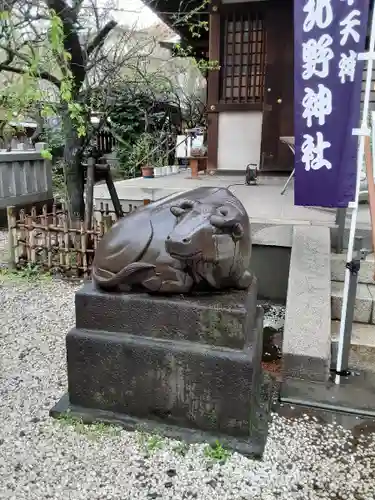 牛天神北野神社の狛犬