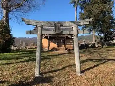 表木神社の鳥居