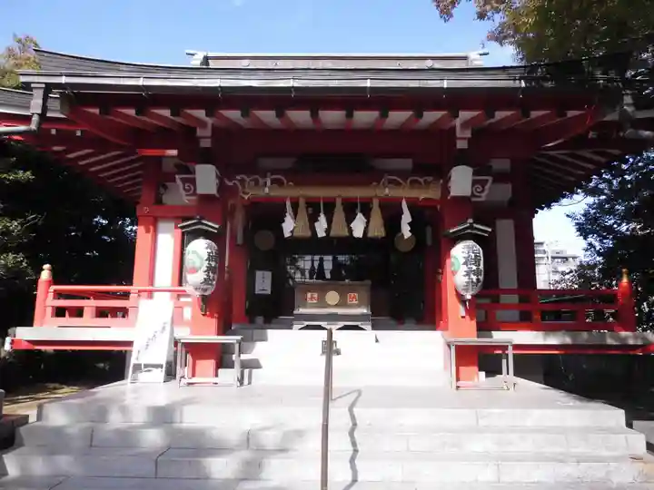 当代島稲荷神社の本殿・本堂