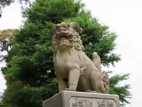 下神明天祖神社の狛犬