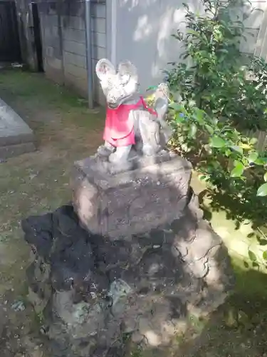 川越熊野神社の狛犬