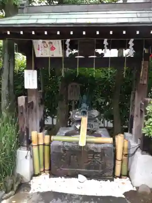高木神社の手水舎