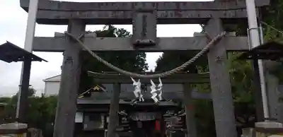 白蛇辨財天の鳥居