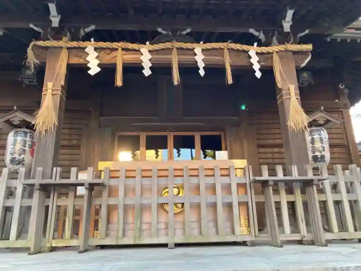 お三の宮日枝神社の本殿・本堂