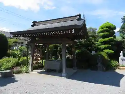 自元寺の手水舎