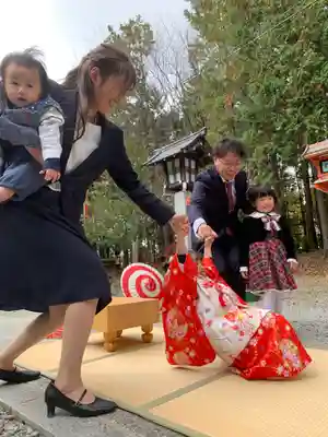 滑川神社 - 仕事と子どもの守り神(福島県)