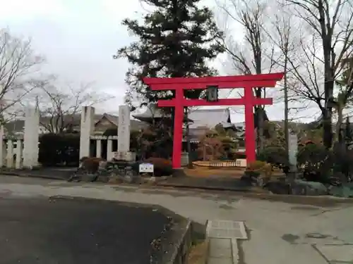 心應寺の鳥居