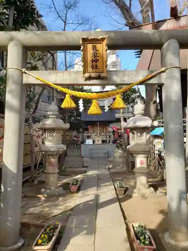 高円寺氷川神社の鳥居