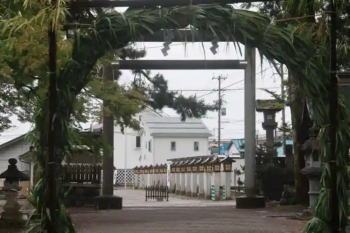 北宮諏方神社の景色