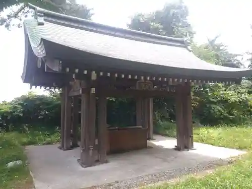 函館護國神社の手水