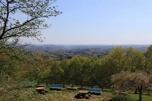 小手神社の景色