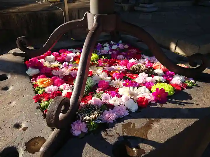 西方寺の手水舎