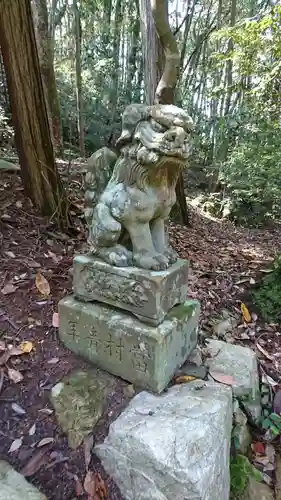 熊野神社の狛犬