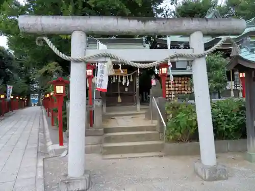 川越八幡宮の鳥居