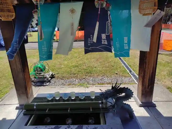 美瑛神社の手水舎