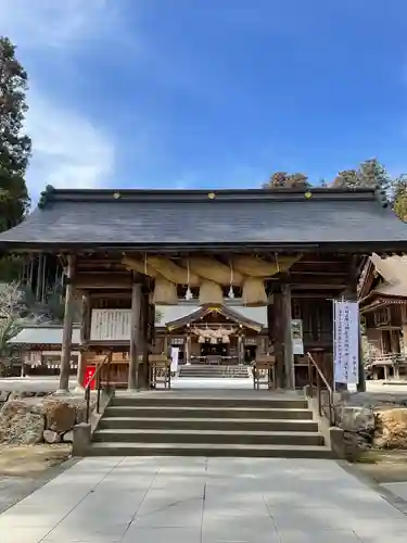 熊野大社の山門・神門