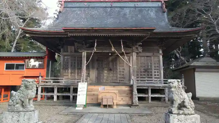 登米神社の本殿・本堂