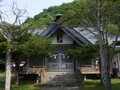 昆布森神社の本殿・本堂