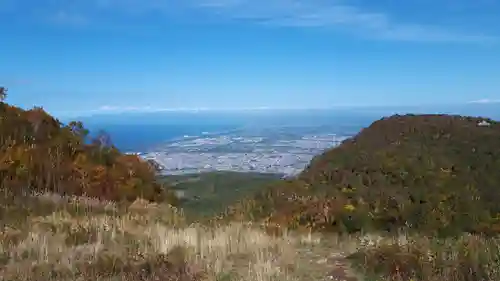 手稲神社奥宮の景色