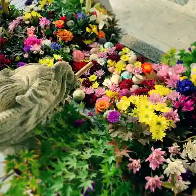 滑川神社 - 仕事と子どもの守り神の手水舎