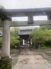 城井八幡社の鳥居