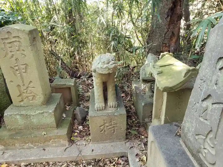 頼政神社の狛犬