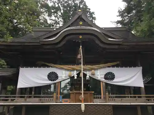 西寒多神社の本殿