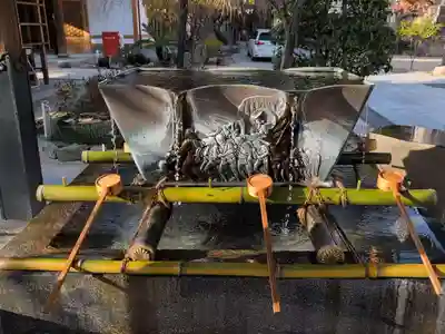 櫛田神社の手水舎