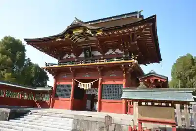 伊賀八幡宮の山門・神門