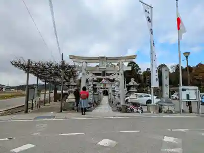 御沢神社の鳥居