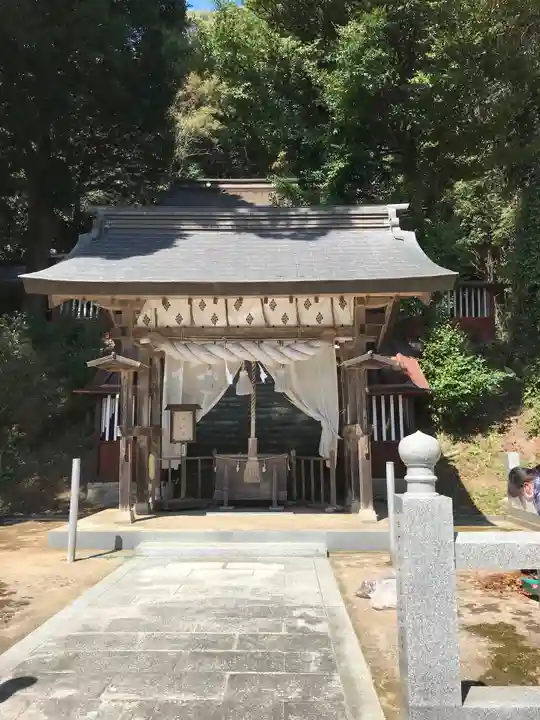 染羽天石勝神社の本殿・本堂