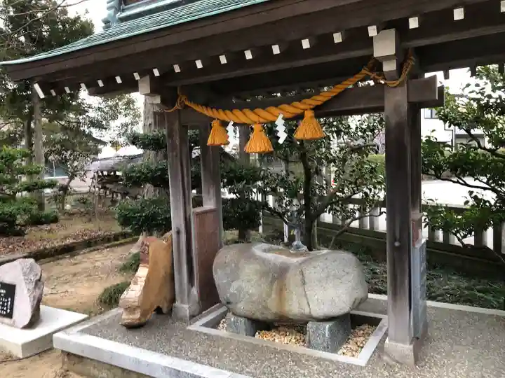神田神社の手水舎