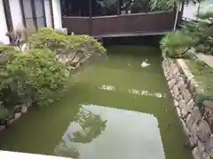 感田神社の庭園