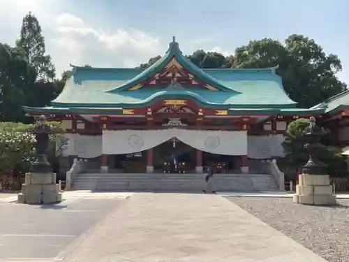 日枝神社の本殿・本堂