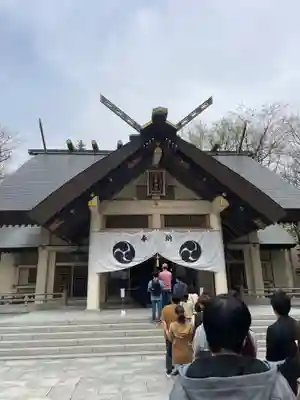 帯廣神社の本殿・本堂