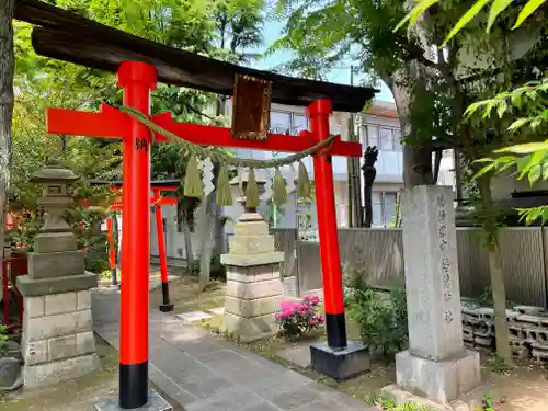 徳持神社の鳥居