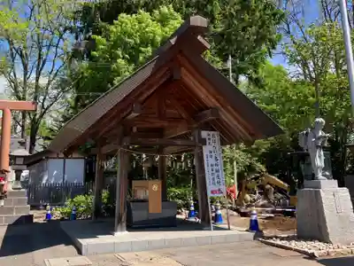 旭川神社の手水舎