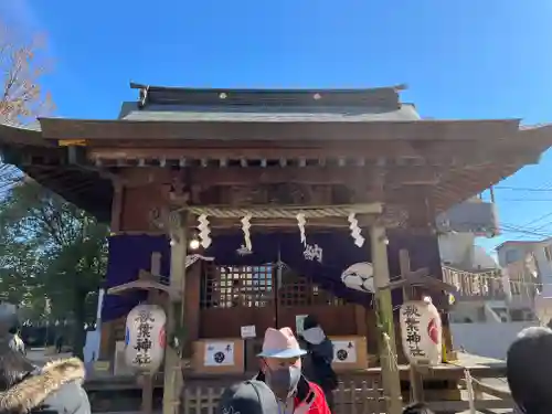 松戸神社の本殿・本堂