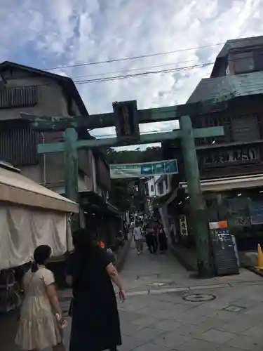 江島神社の鳥居