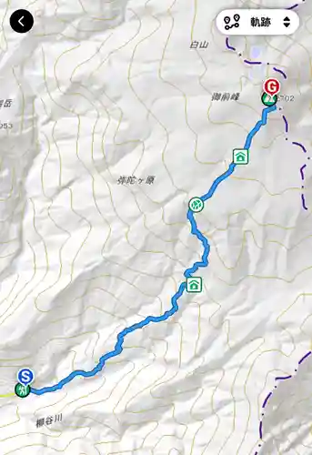 白山比咩神社　奥宮(石川県)