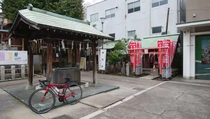 深川神明宮の手水舎