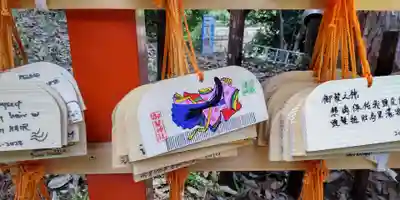 御髪神社の絵馬