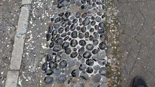 札内神社の庭園