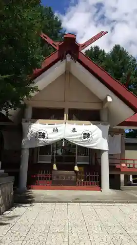 帯廣明神大社     の本殿