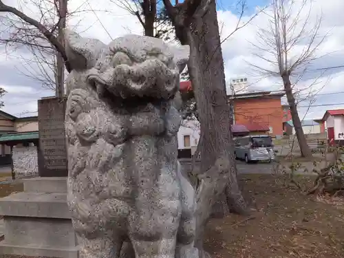 空知神社の狛犬