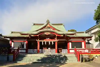 潮田神社の本殿・本堂