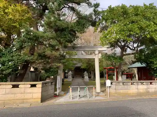 若宮八幡神社の鳥居