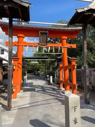 屯倉神社の鳥居