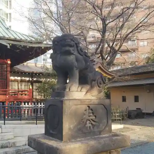 金王八幡宮の狛犬